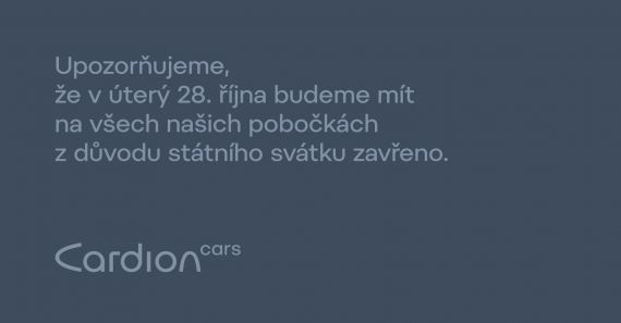 V úterý 28. 10. budeme mít ZAVŘENO