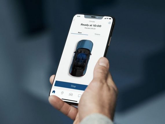 Prodloužení platnosti aplikace Volvo Cars zdarma